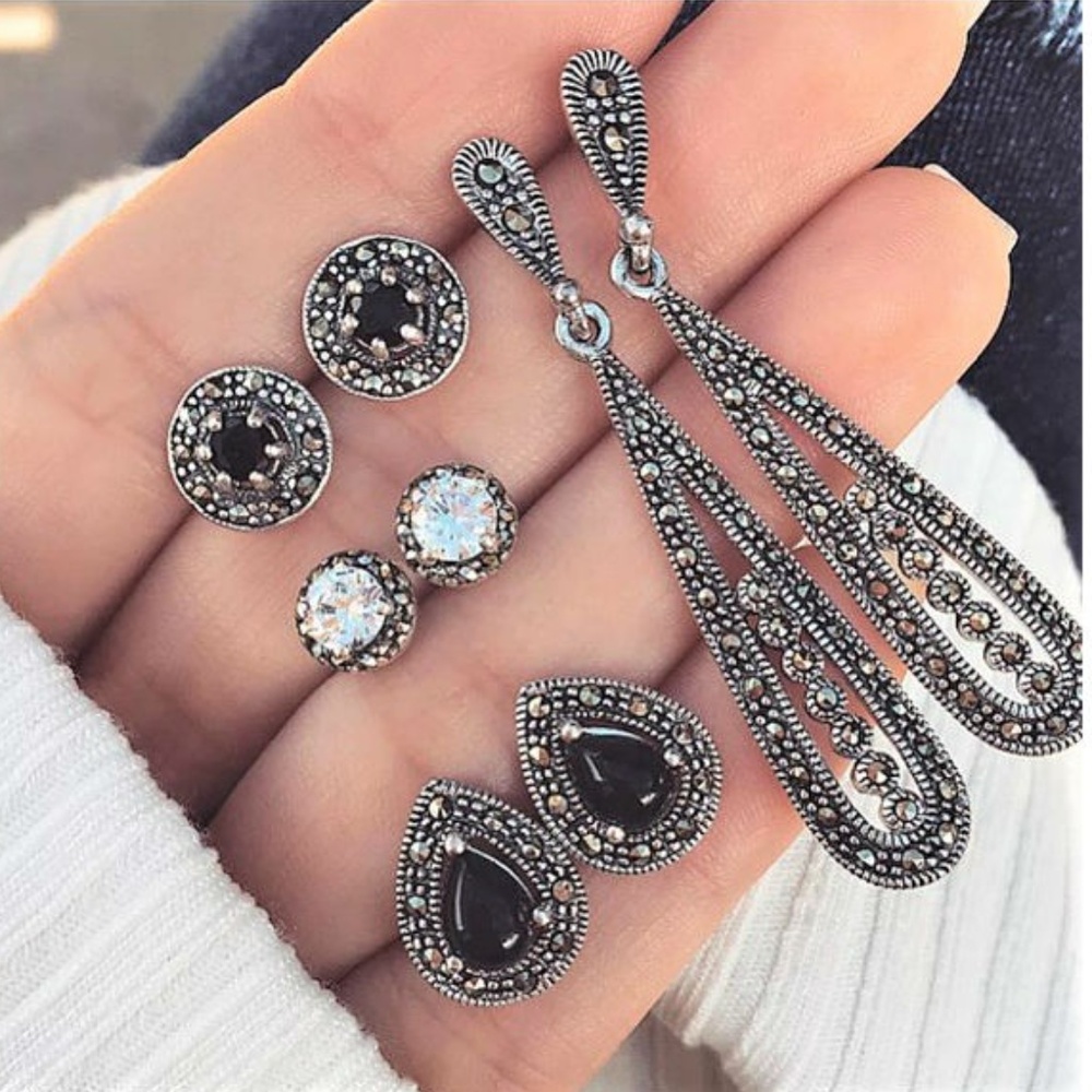 *** 3/$20  Boho  Style Earrings - Set of 4 Pairs